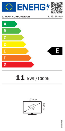 Iiyama t1531sr b1s - iiyama, t1531sr-b1s