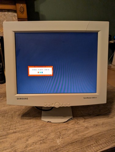 Monitor lcd vintage samsung - lcd,
